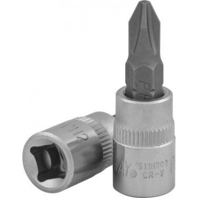 Торцевая головка 1/4"DR с вставкой РН 0 S11H202