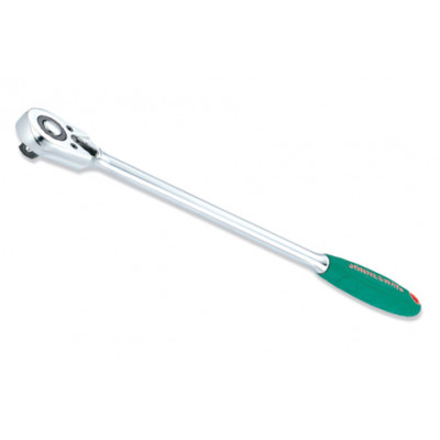 Трещоточная рукоятка удлиненная 1/2"DR 48 зубцов R4604