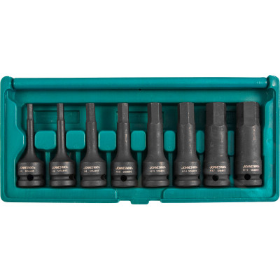 Набор шестигранных ударных головок 1/2DR", H5-H19, 8 предметов S05A408S