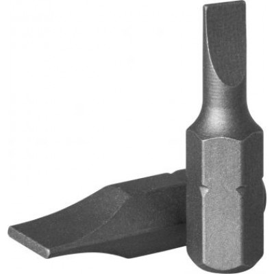 Бита 1/4" шлиц 0,8 х 5,0 мм, 25 мм, S2 материал D125F5008A