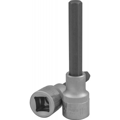 Торцевая головка 1/2"DR с шестигранной вставкой Hex 10 мм, L-100 мм S09H4310